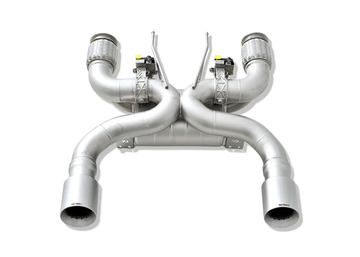 Yonristic McLaren 720S F1 exhaust - full one-piece system laid out