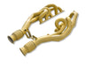 Huracán equal-length race headers - cylinder head flange detail