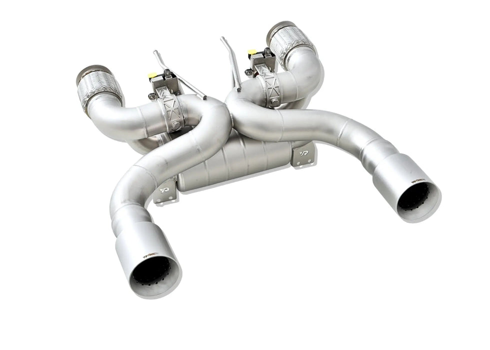 Yonristic McLaren 720S F1 exhaust - component layout