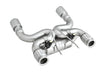 Yonristic McLaren 720S F1 exhaust - downpipe pairing view