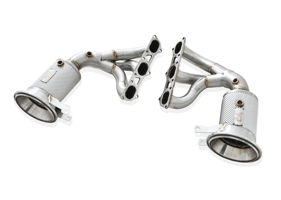 Porsche 992 GT3 / GT3RS MaxFlow Collector Header VANTA Edition - Yonristic Performance