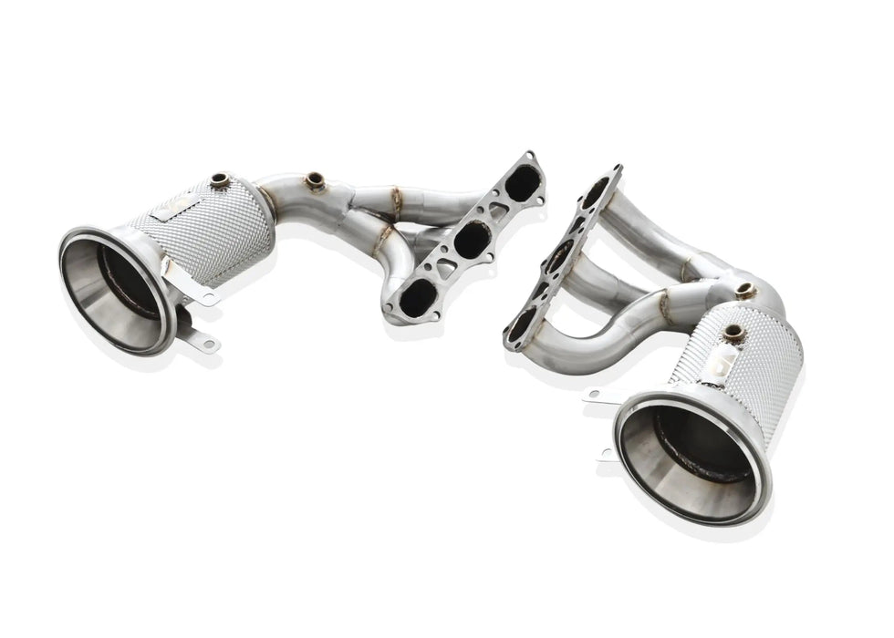 Porsche 992 GT3 / GT3RS MaxFlow Collector Header VANTA Edition - Yonristic Performance