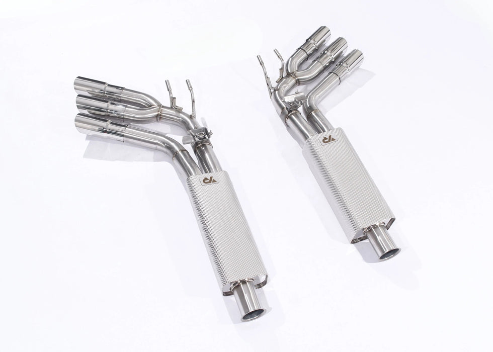 Yonristic Mercedes G63 / G550 valved exhaust - system detail 3