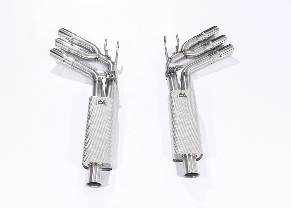 Yonristic Mercedes G63 / G550 valved exhaust - system detail 4