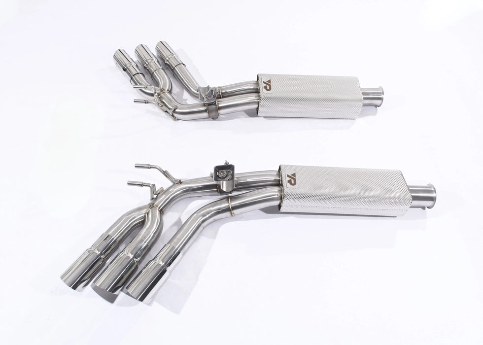 Yonristic Mercedes G63 / G550 valved exhaust - system detail 6
