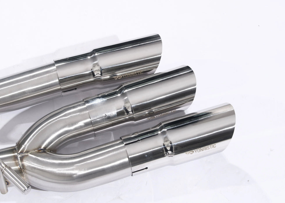 Yonristic Mercedes G63 / G550 valved exhaust - system detail 2