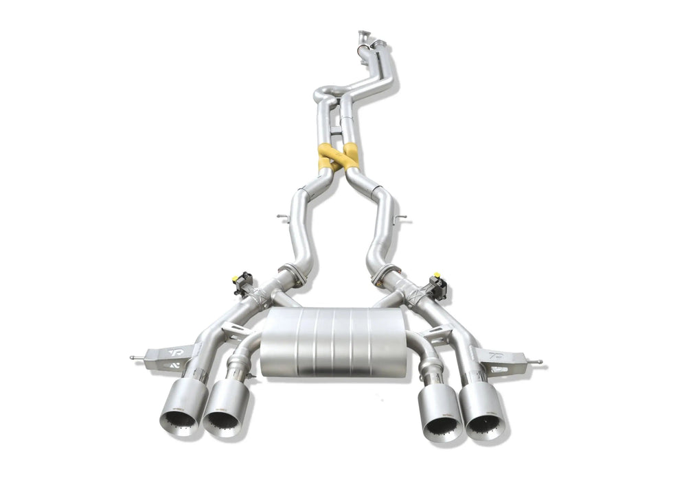 BMW G87 M2 VANTA GOLD exhaust - mounting detail
