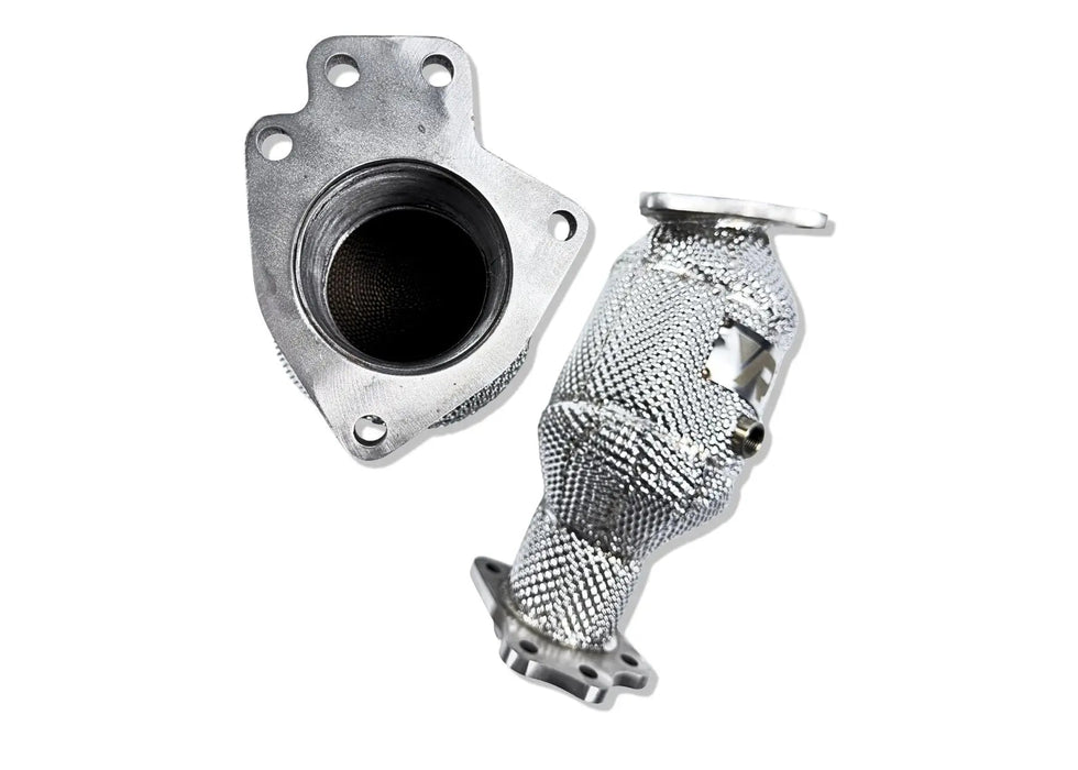 Yonristic MaxFlow cats for the Corvette C8 - angled view