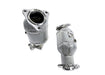 Yonristic MaxFlow cats for the Corvette C8 - heat shield construction detail