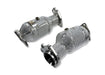 Yonristic MaxFlow cats for the Corvette C8 - O2 sensor bung detail