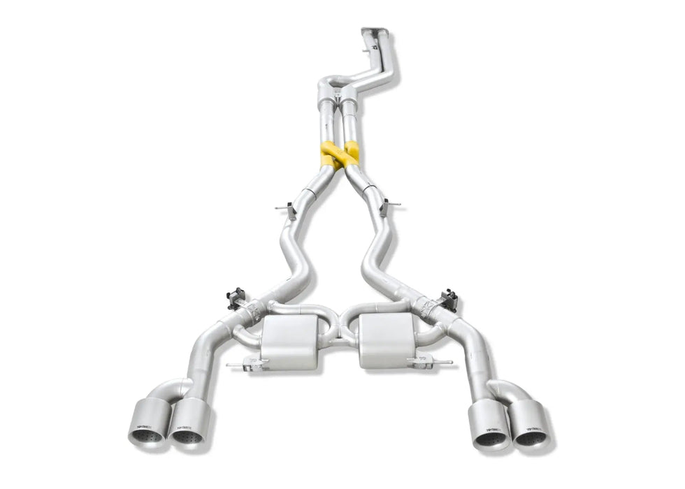 BMW F97 X3M / F98 X4M VANTA GOLD exhaust - S58 platform fitment