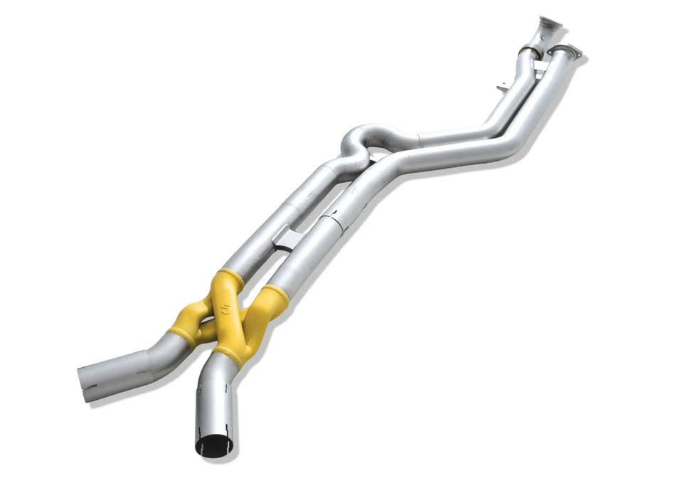 BMW G87 M2 VANTA GOLD exhaust - underbody routing