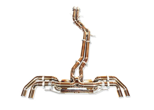 Audi RS Q8 Exhaust VANTA Edition Valved Catback Double X-Pipe - Yonristic Performance