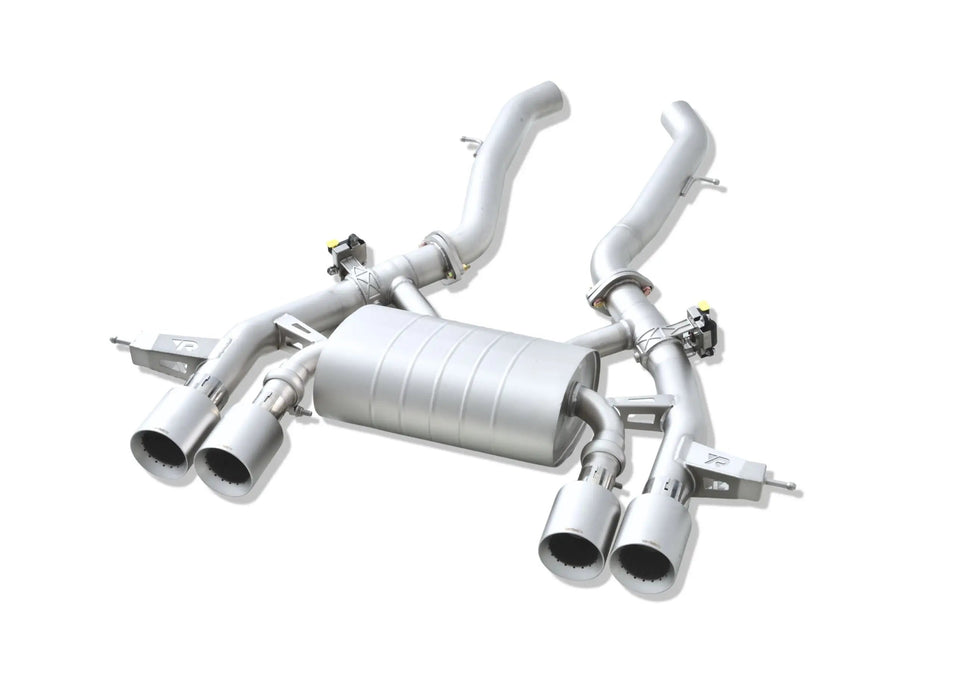 BMW G87 M2 VANTA GOLD exhaust - detail shot