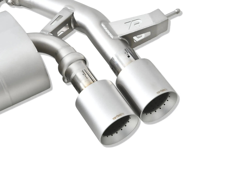 BMW G87 M2 VANTA GOLD exhaust - outlet detail