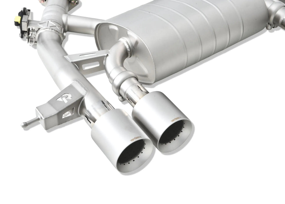 BMW G87 M2 VANTA GOLD exhaust - finish detail