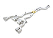 BMW F97 X3M / F98 X4M VANTA GOLD exhaust - underbody routing
