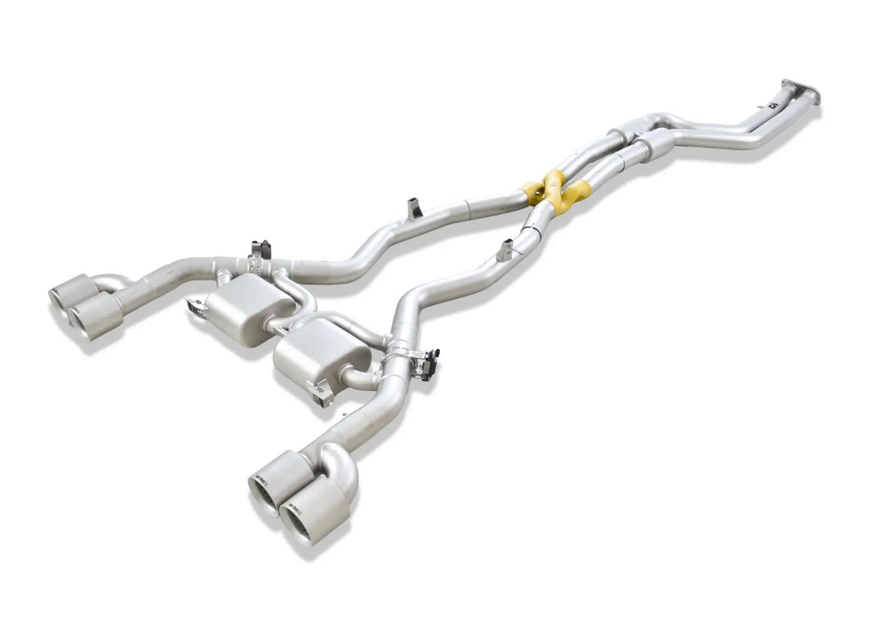 BMW F97 X3M / F98 X4M VANTA GOLD exhaust - underbody routing