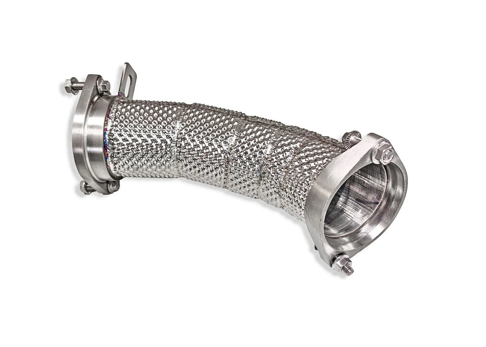 BMW S68 MaxFlow downpipes for 4.4L twin-turbo V8