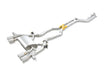 BMW G87 M2 VANTA GOLD exhaust - quad tip arrangement