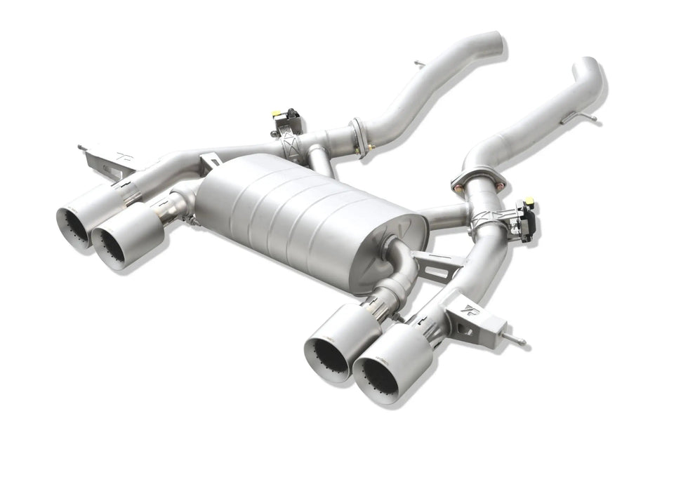 BMW G87 M2 VANTA GOLD exhaust - assembly view