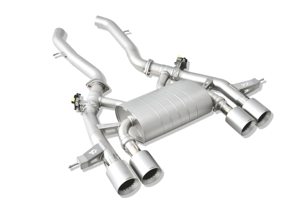 BMW G87 M2 VANTA GOLD exhaust - outlet symmetry