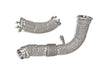 BMW S68 MaxFlow downpipes - catless free flow configuration