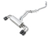 Porsche Cayenne 3.0T valved exhaust - 3-inch midpipe and Y-pipe transition