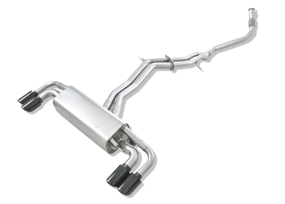Porsche Cayenne 3.0T valved exhaust - 3-inch midpipe and Y-pipe transition