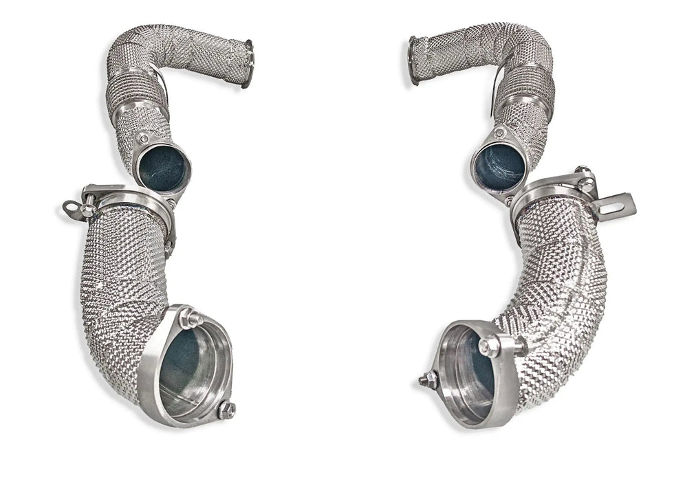 BMW S68 MaxFlow downpipes - secondary downpipe section