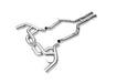 Mercedes-AMG GT non-valved exhaust - dual 3 inch H-pipe midsection