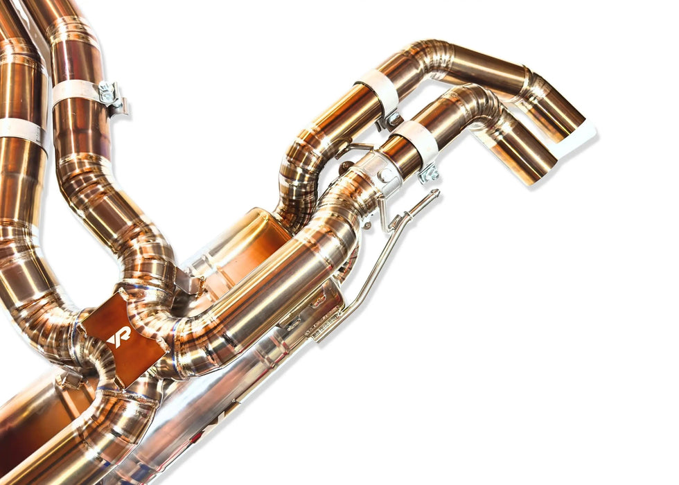Audi RS Q8 Exhaust VANTA Edition Valved Catback Double X-Pipe - Yonristic Performance