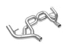 Mercedes-AMG GT non-valved exhaust - full system layout