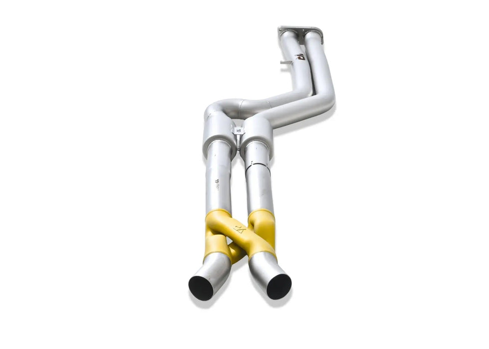 BMW F97 X3M / F98 X4M VANTA GOLD exhaust - flow core detail