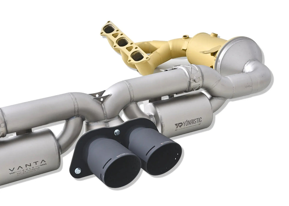 Porsche 992 GT3 RS exhaust - valve actuator placement