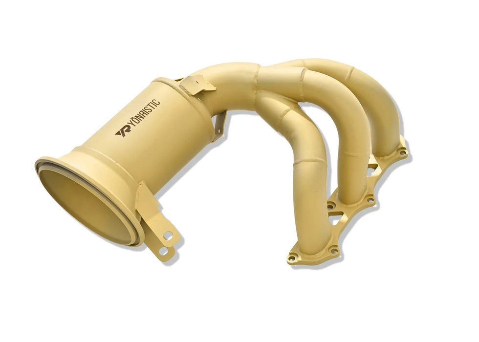 Porsche 992 GT3 RS exhaust - component view