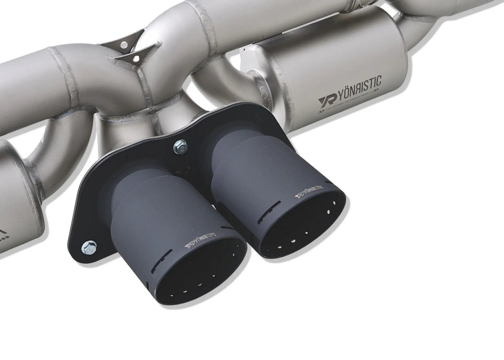Porsche 992 GT3 RS exhaust - build detail