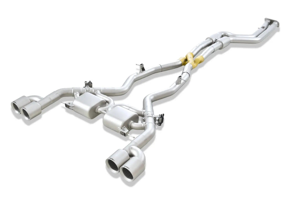 BMW F97 X3M / F98 X4M VANTA GOLD exhaust - crossover detail