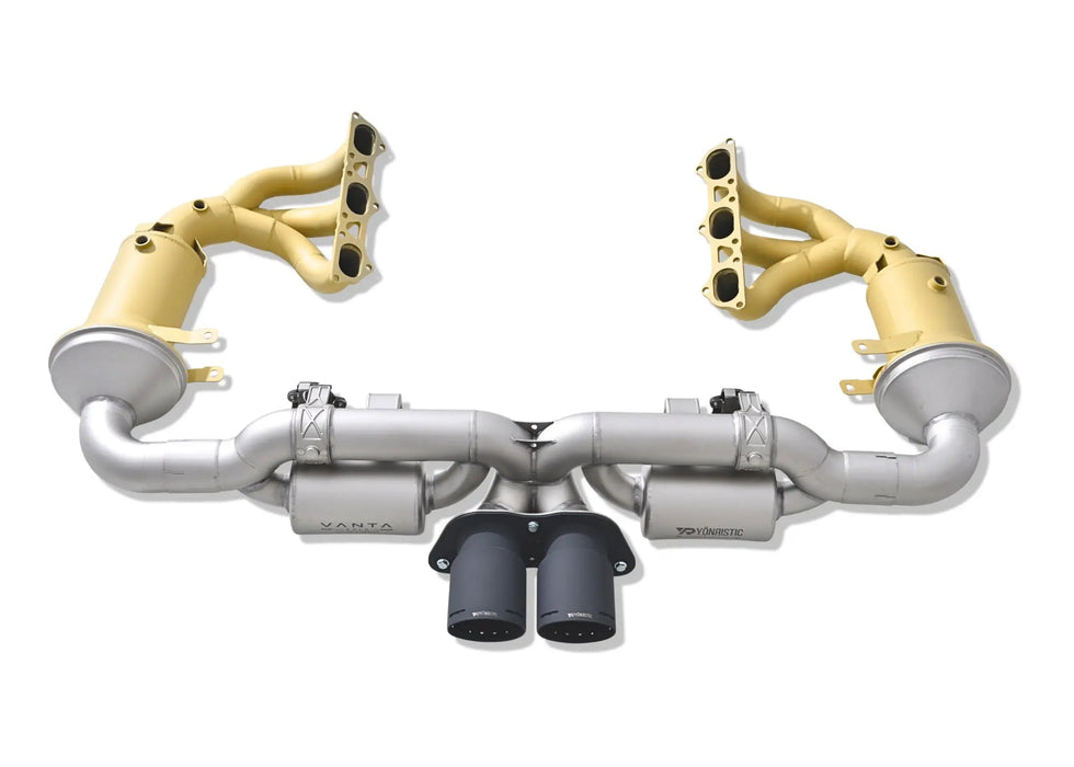 Porsche 992 GT3 RS exhaust - close up detail
