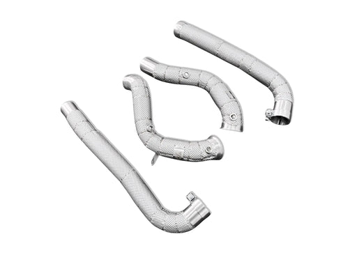 Mercedes AMG GT MaxFlow Heat-Shielded Downpipes - Yonristic Performance