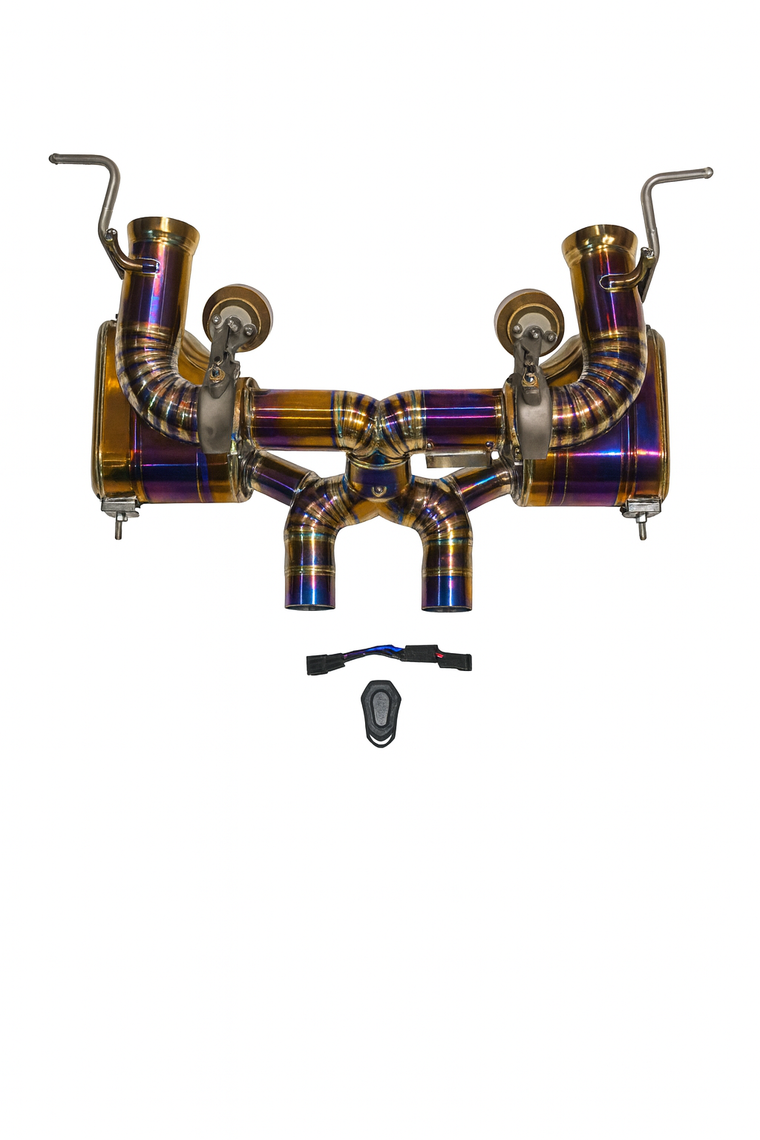Ferrari 458 Italia Valved Sport Exhaust System - Valvetronic Exhausts