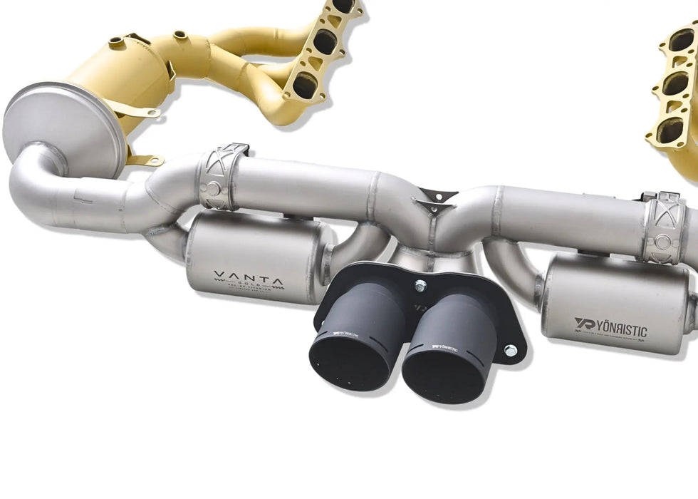Porsche 992 GT3 RS exhaust - header primary runners