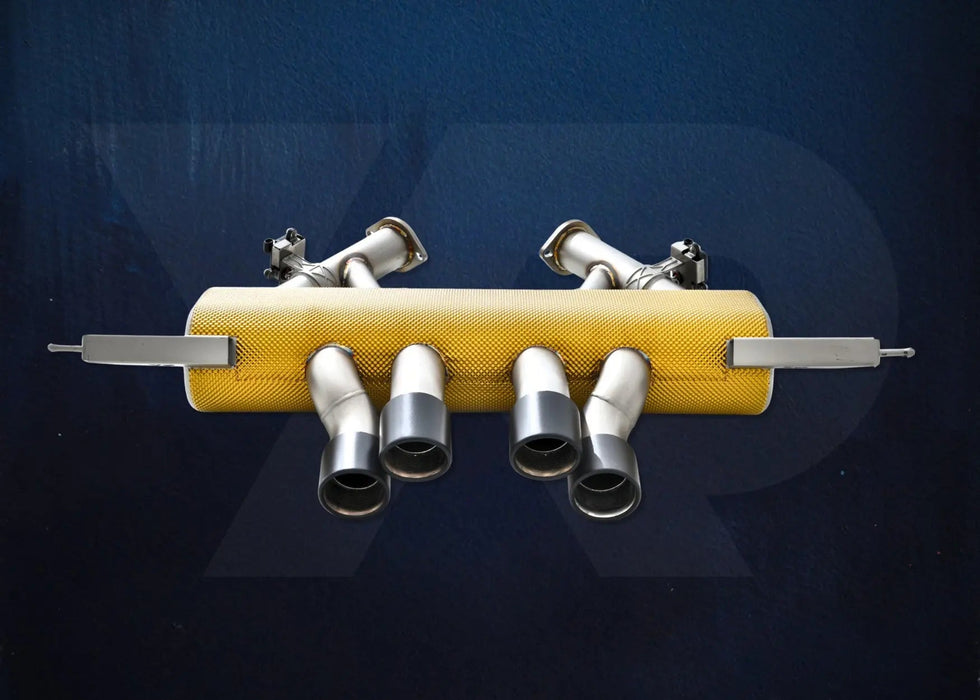 BMW G8X M-Performance style centre exhaust - centre exit outlet layout