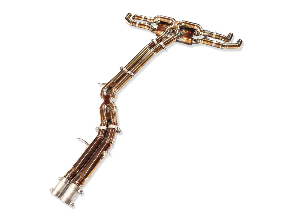Audi RS Q8 Exhaust VANTA Edition Valved Catback Double X-Pipe - Yonristic Performance