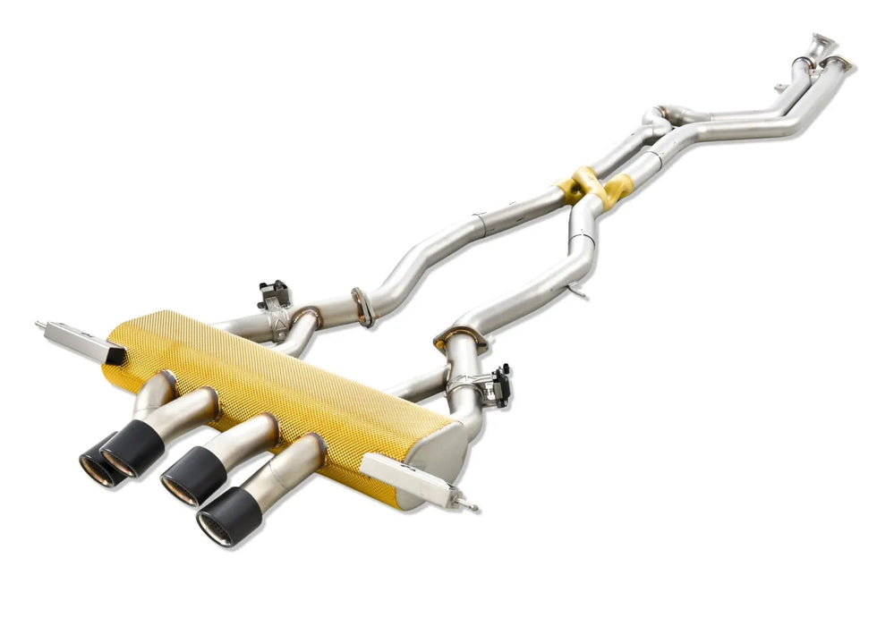 BMW G8X M-Performance style centre exhaust - component view