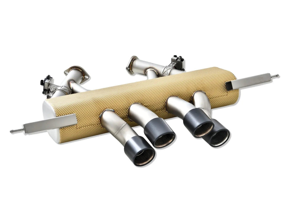 BMW G8X M-Performance style centre exhaust - build detail