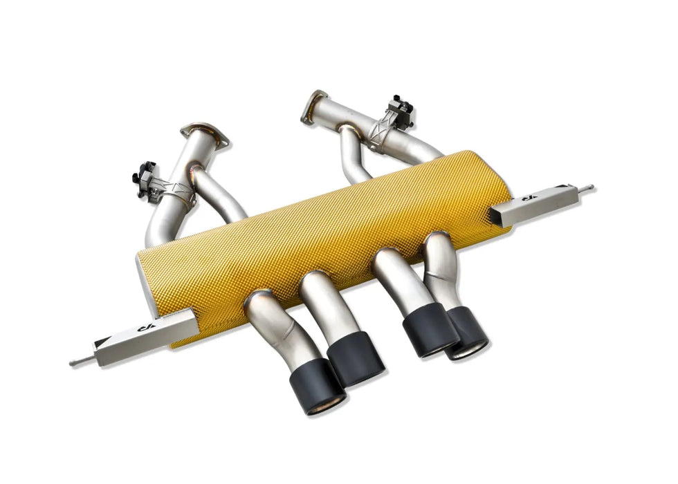 BMW G8X M-Performance style centre exhaust - finish detail
