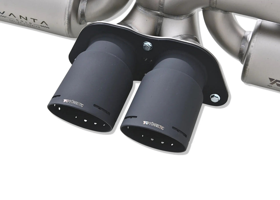 Porsche 992 GT3 RS exhaust - header collector detail