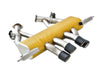 BMW G8X M-Performance style centre exhaust - assembly view