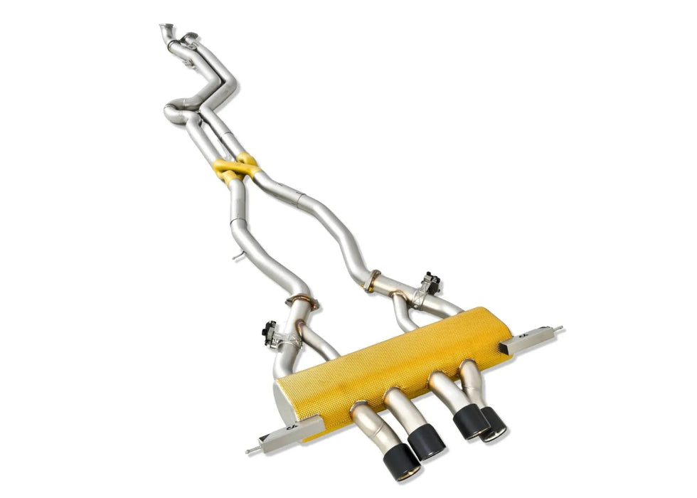 BMW G8X M-Performance style centre exhaust - midpipe section